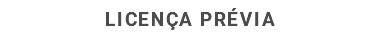 Licença Prévia