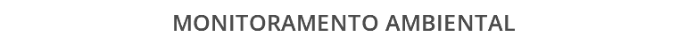 MONITORAMENTO AMBIENTAL